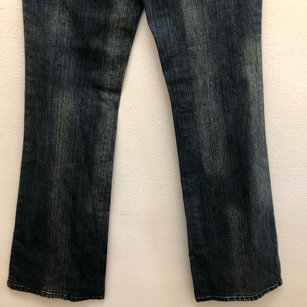 Cache Novelty Denim with Design on Waist and Pockets Women's Size 6 Dark Wash - Picture 10 of 16